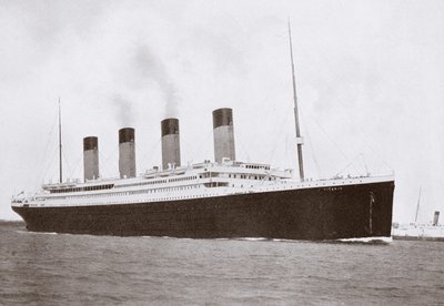 RMS Titanic der White Star Line von English Photographer